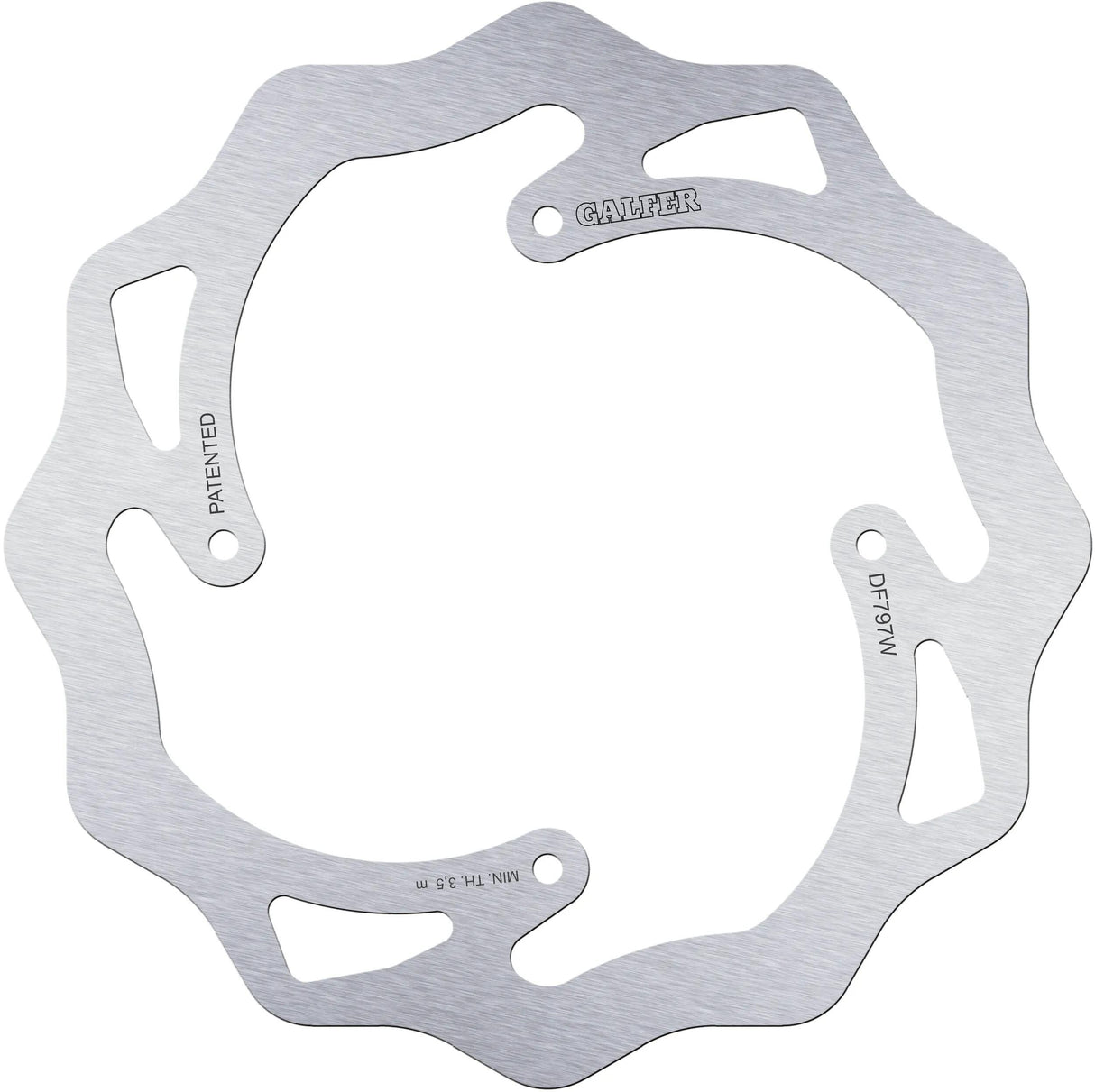 Galfer remschijf df797 rotor df797 type w offrod rigid