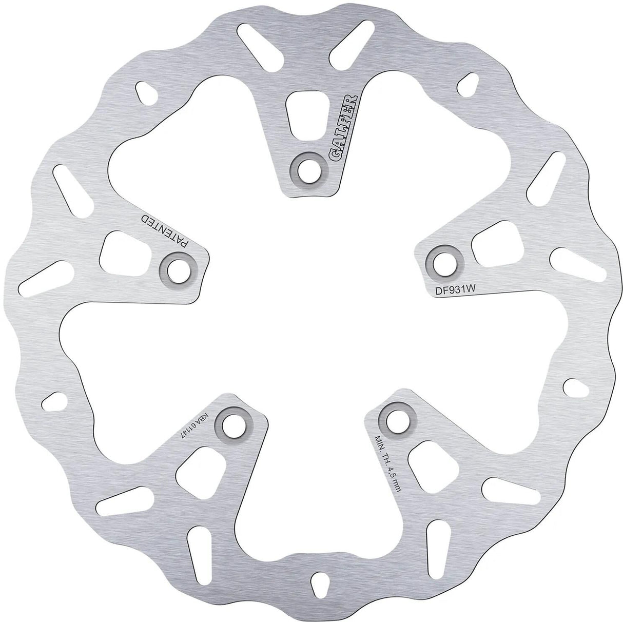 Galfer remschijf df931 rotor brake rotors starr r90r