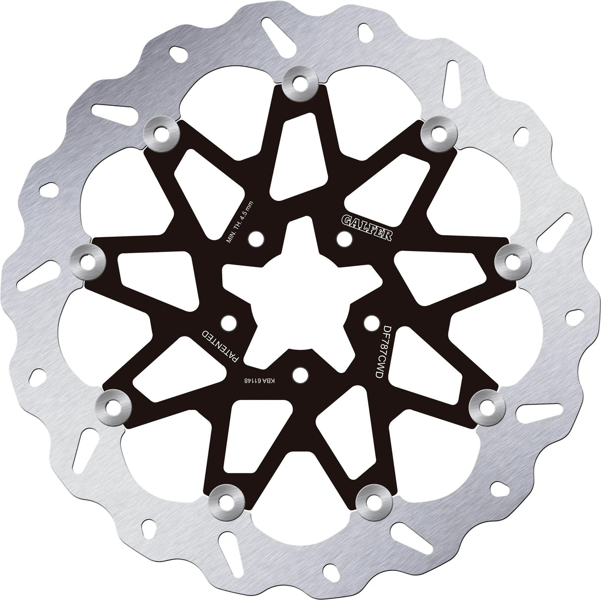 Galfer remschijf df787 rotor brake rotors floating right