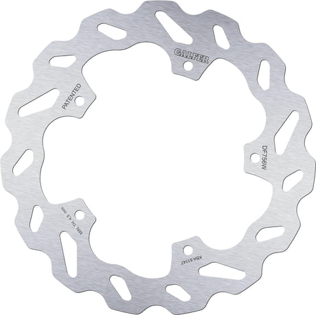 Galfer remschijf df756 rotor brake rotors starr r90r