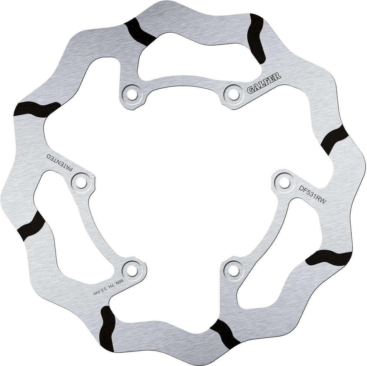 Galfer remschijf df531 wave rotor df531 rw offroad rigid gr.