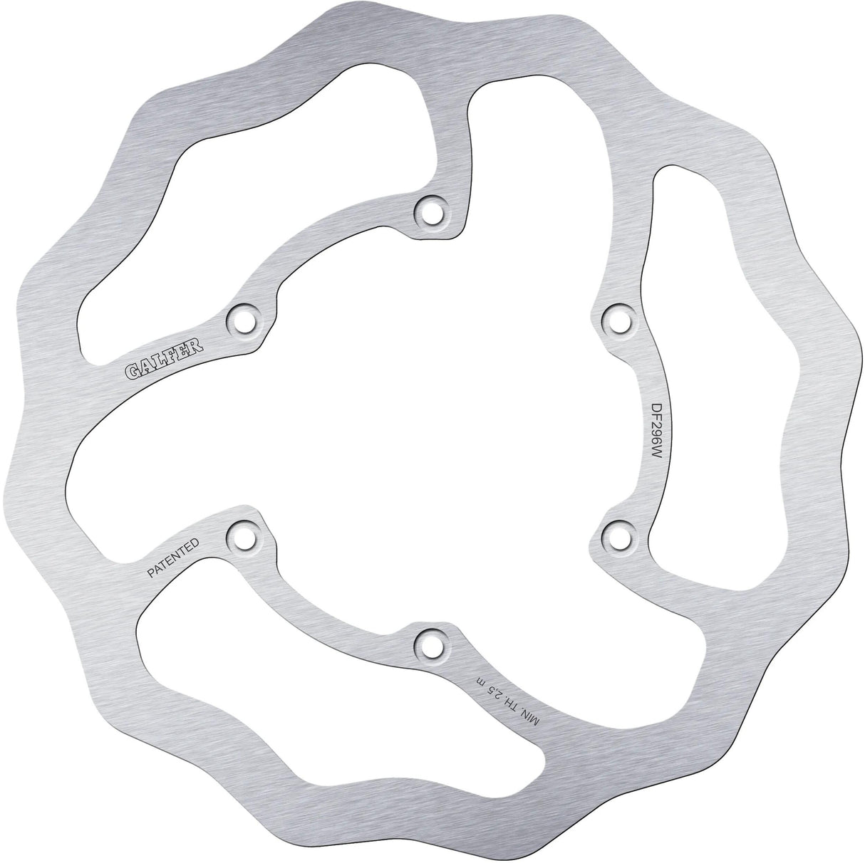 Galfer remschijf df296 wave rotor df296 type w offroad rigid