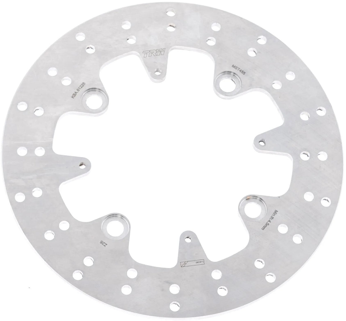 Trw remschijf mst455 rotor mst455 rigid