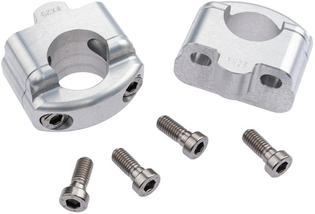 Lsl stuurklemstuk x-bar adapter rise up 22-28.5mm +25 si