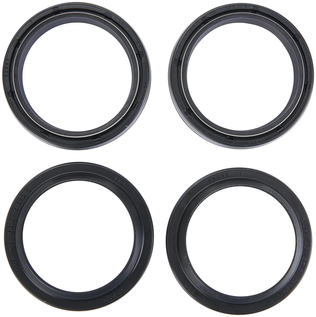 All balls racing voorvork keerring set fork seal set abr 56-138 incl. dust cap