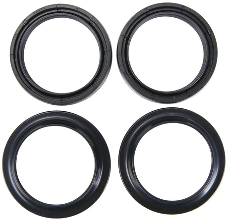 All balls racing voorvork keerring set fork seal set abr 56-158 incl. dust cap
