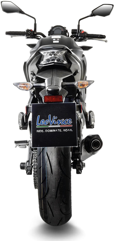 Leovince geluiddemper sbk lv one evo ii schalld leo compl lv one inox