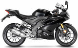 Leovince geluiddemper sbk lv one evo ii schalld leo compl lv one inox