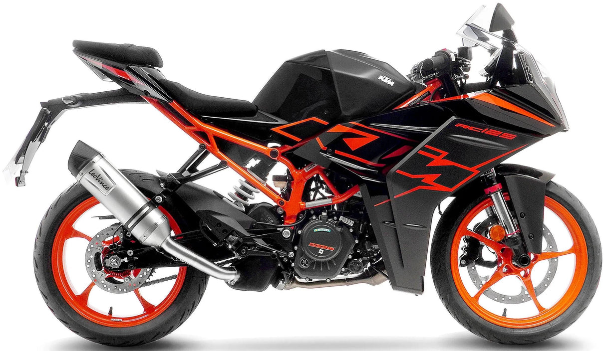 Leovince geluiddemper sbk lv one evo ii schalld leo slipon lv one inox
