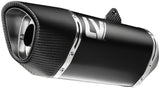 Leovince geluiddemper sbk lv-14 r black edition schalld leo slipon lv-14 r sw