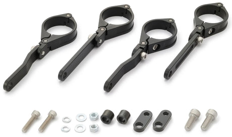 Daytona koplamphouder dual-axis bracket sh. aluminum 41mm sw adjustab