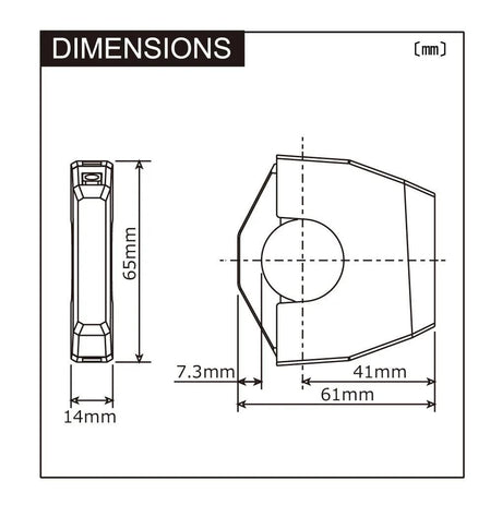 Daytona usb-stopcontact slim-mount usb-slim-mount type-a sw 12w