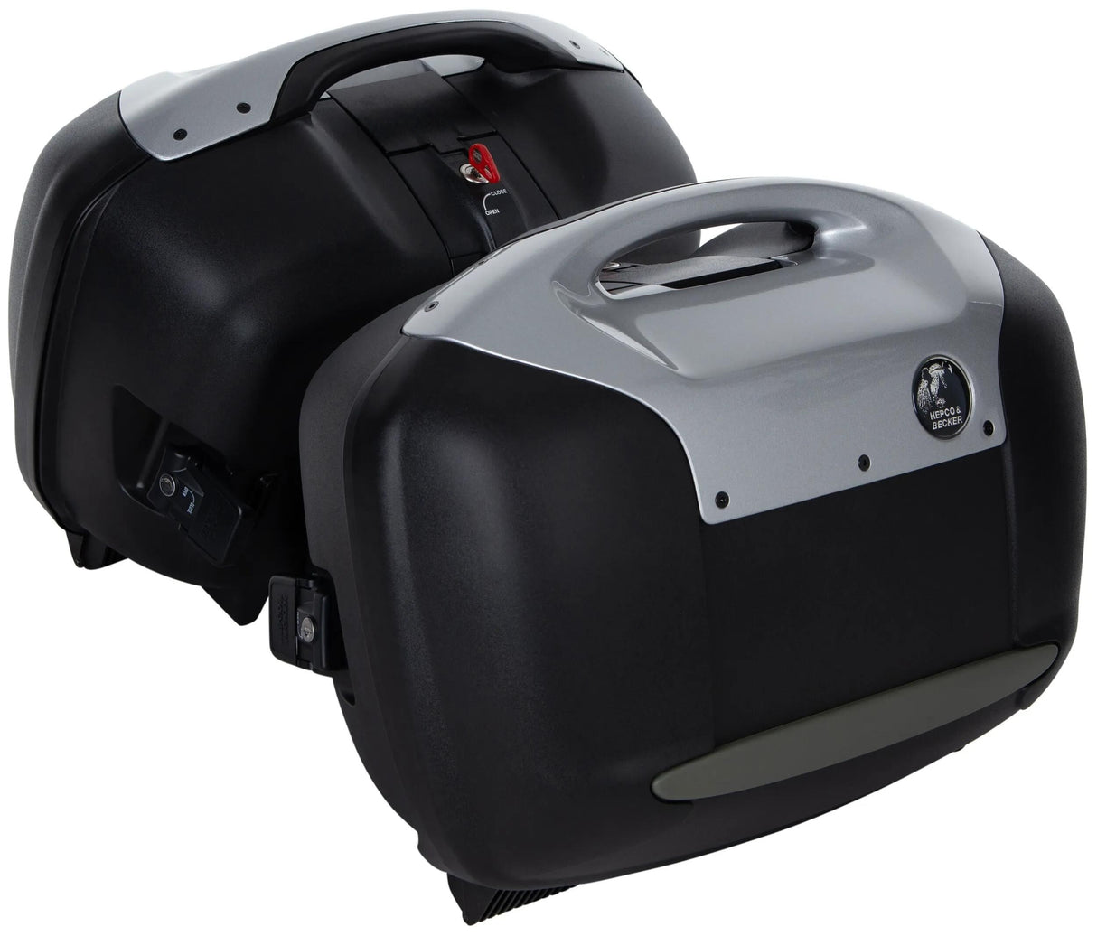 Hepco becker topcase journey cases hepco journey 42 l black set