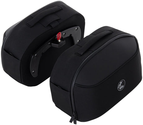 Hepco becker tas street side pocket hepco street black set