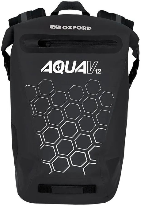 Oxford rugzak aqua v 12 backpack aqua v12 black 12l
