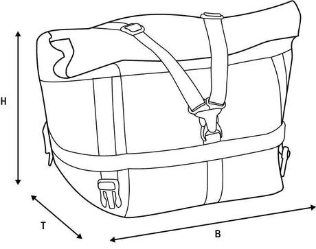 Oxford hecktasche atlas t advanced atlas t-10 advanced tourp. grey sw