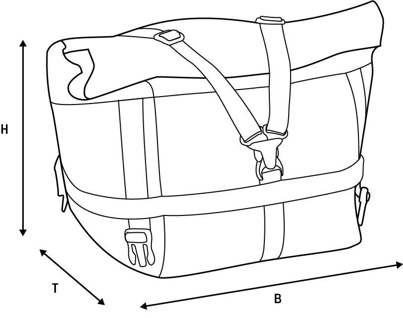 Oxford hecktasche atlas t advanced atlas t-30 advanced tourpack black