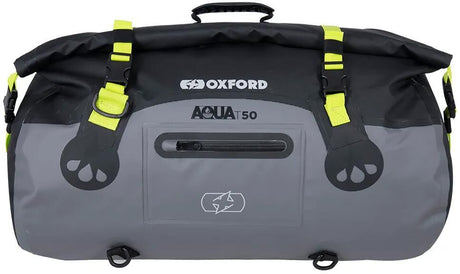 Oxford bagagerol aqua t-50 baggage roll t-50 black grey fluo
