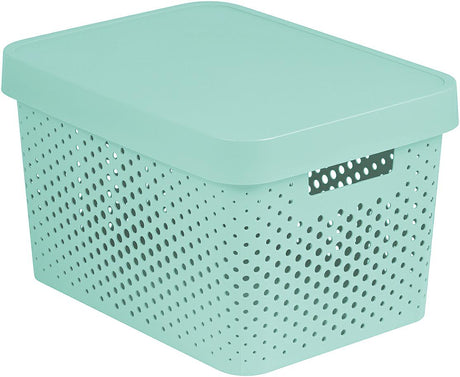 Curver container met wierook 17l met deksel roze