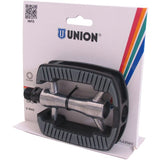 Union 821 pedalen alu zilver blister