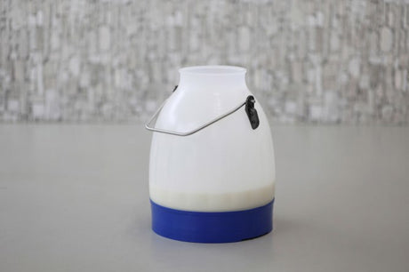 Kerbl producten melkemmer semi transparant blauw 30 liter
