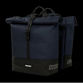 Urbanproof urban proof rolltop dubbeltas 38l blauw recycled
