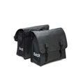 Tas dubbel beck classic mat zwart tarpauline 46l.