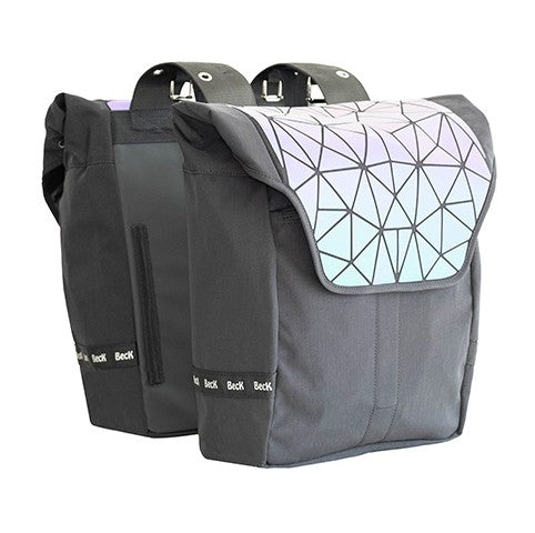 Tas dubbel beck ultra paars 32l.