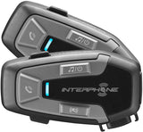 Interphone helm communicatie systeem u-com 6 r com. system helmet u-com6r doublekit