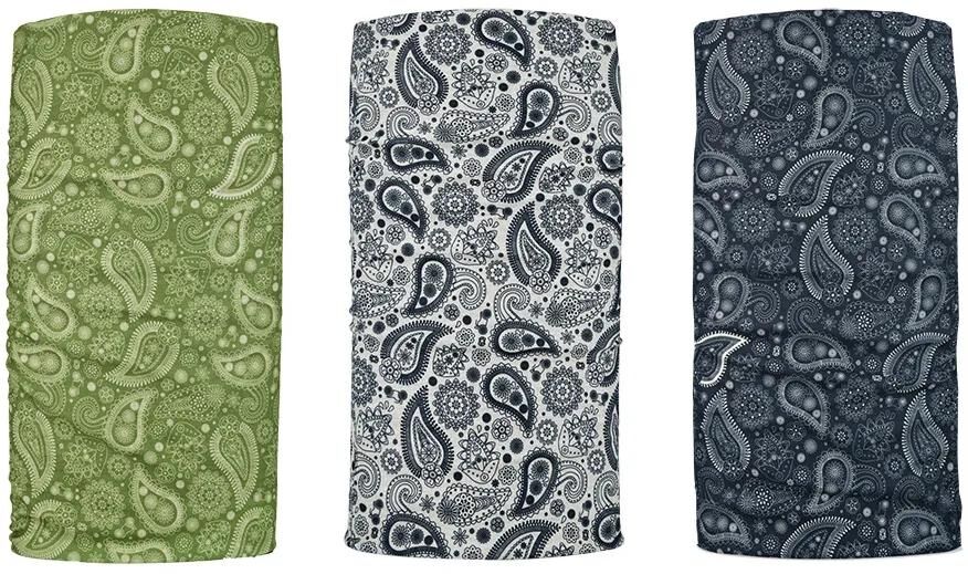 Oxford multifunctie doeken comfy neckerchief comfy paisley 3-pack