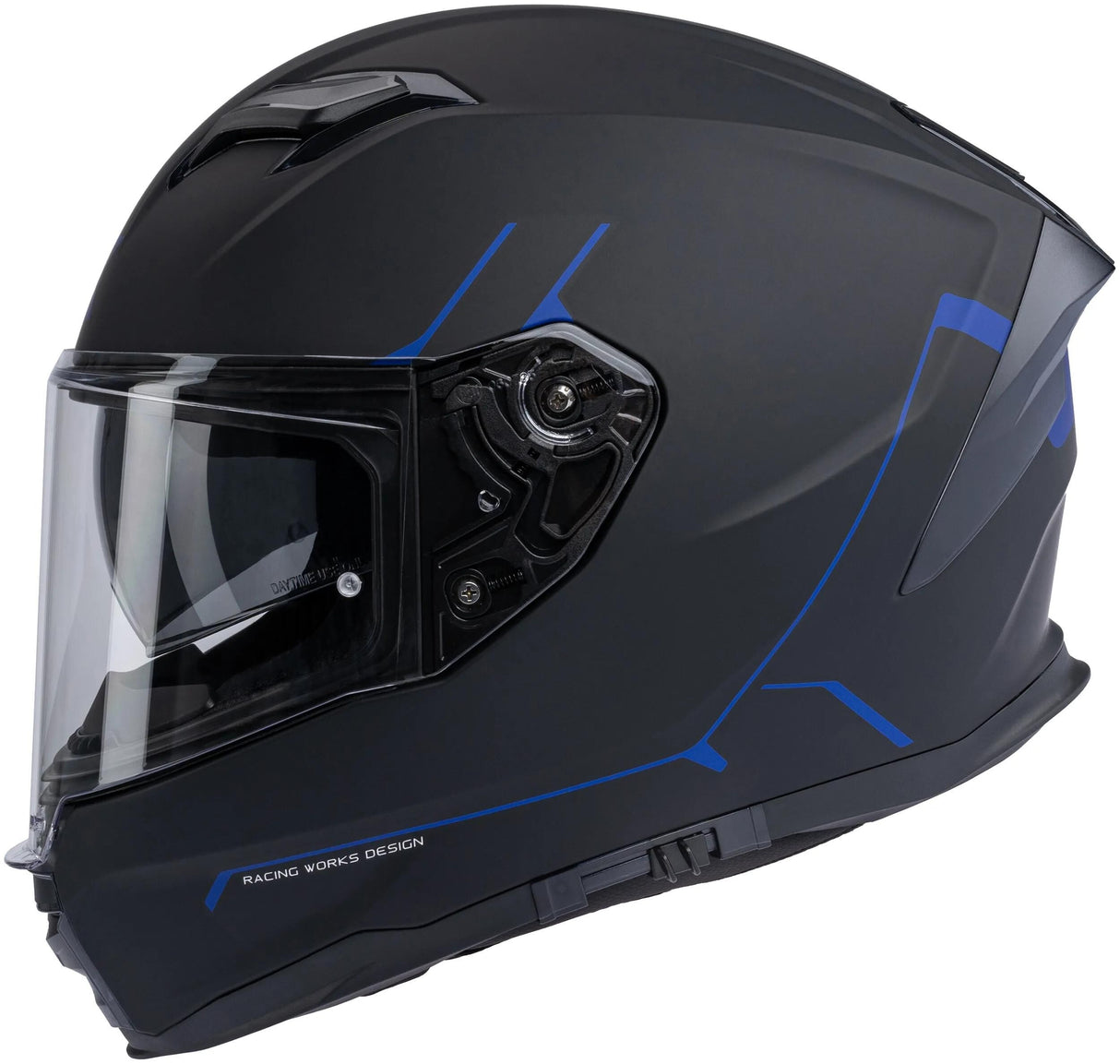 Spec-x integralhelm sx-82.03 r2 stinger helmet sx-82.03 r2 black matt blue s pin rea