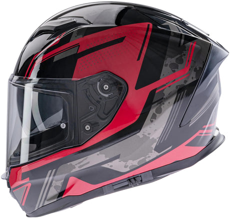 Spec-x integralhelm sx-82.03 r1 stinger helmet sx-82.03 r1 red black gray xl pinread