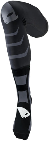 Ufo plast sokken off-road socks ufo long black grey gr. l