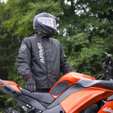 Armr regenjacke dryguard rain jackets dryguar wp black size 6xl