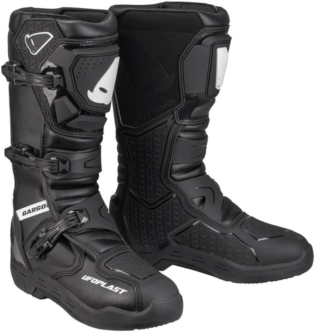 Ufo plast laarzen gargor boots ufo gargor black white gr. 46