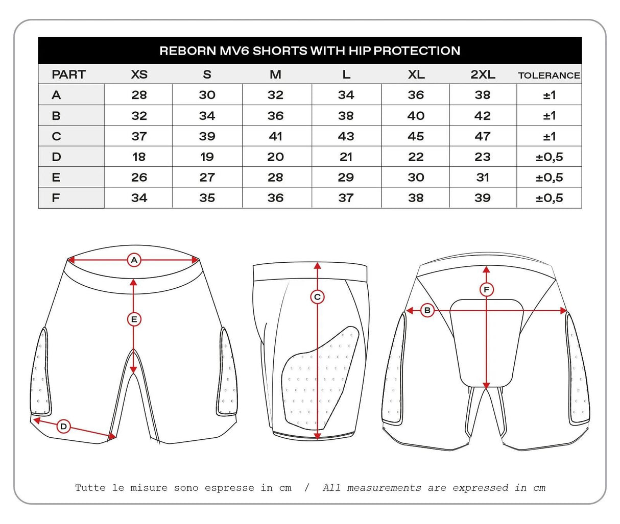 Ufo plast protektorenhose reborn mv6 protector pants ufo reborn mv6 black gr. xs