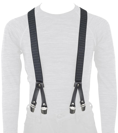Oxford bretels trouser braces riggers chic black