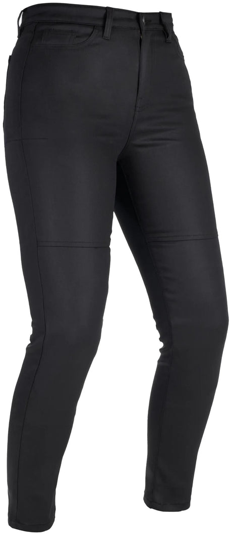 Oxford broek aa waxed jeggings trousers oa waxed ladies black short size 1