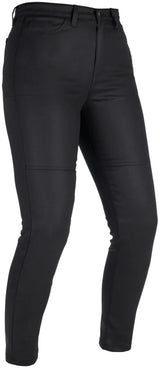 Oxford broek aa waxed jeggings trousers oa waxed ladies black regu size 14