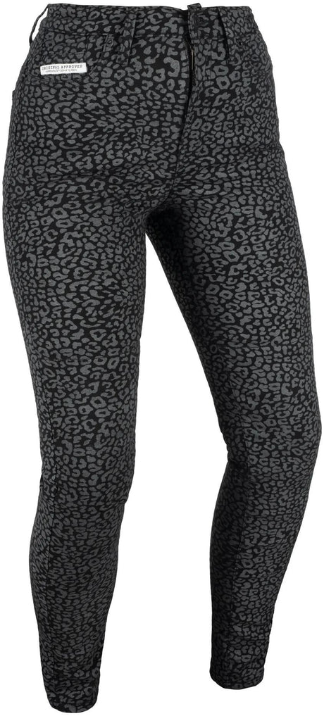 Oxford hose oa aa super stretch jean trousers superstre ws jean leopard reg. 52