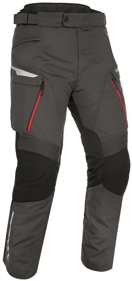 Oxford broek montreal 4.0 trousers montreal black grey red regular 4x