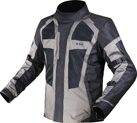 Ls2 jas scout jacket scout man black dark grey m
