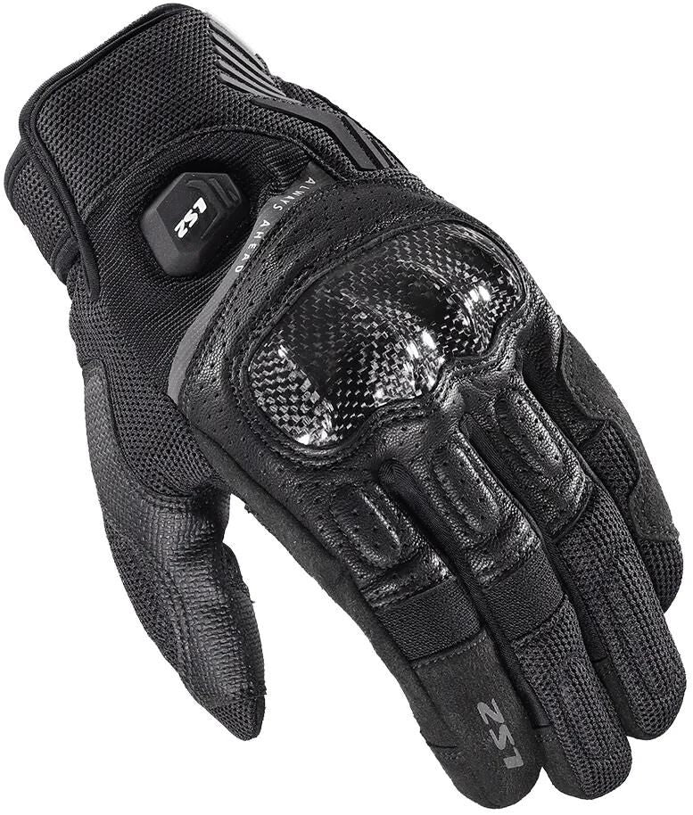 Ls2 handschuh atom man glove atom mens black gr. s