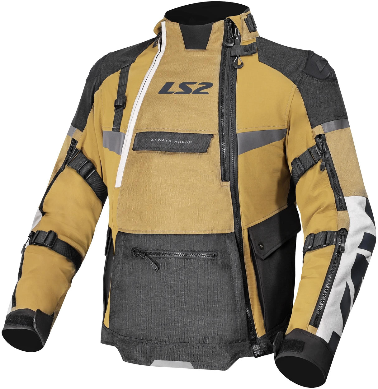 Ls2 jacke x-master man jacket x-master men sand black grey gr. l