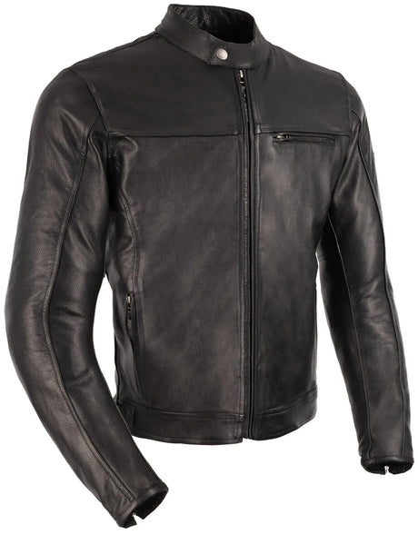 Oxford lederjacke walton 2.0 jacket walton 2.0 aa leather black gr. 3xl