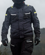 Oxford jas stormland jacket stormland gray sw neon yellow gr. l