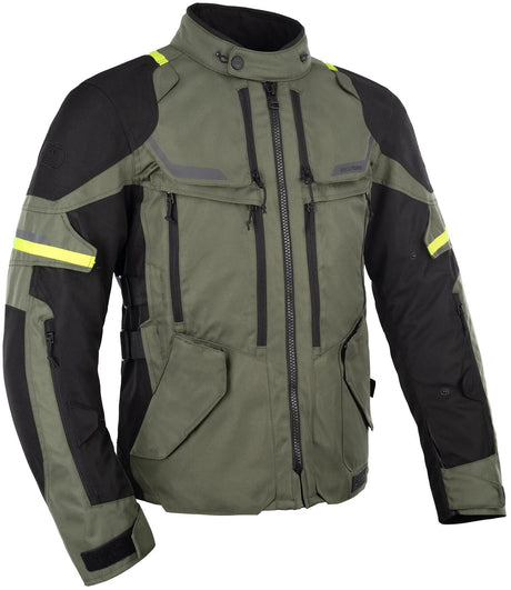 Oxford jas rockland jacket rockland brown bw yellow gr. s