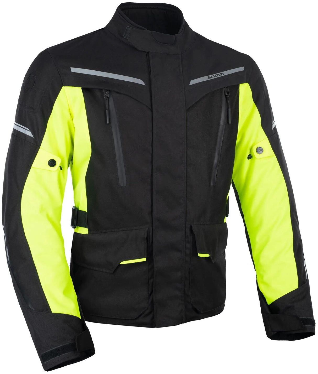 Oxford jas metro 2.0 jacket metro 2.0 black neon yellow gr. m