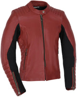 Oxford lederjacke radley leather jacket rad ws red 40