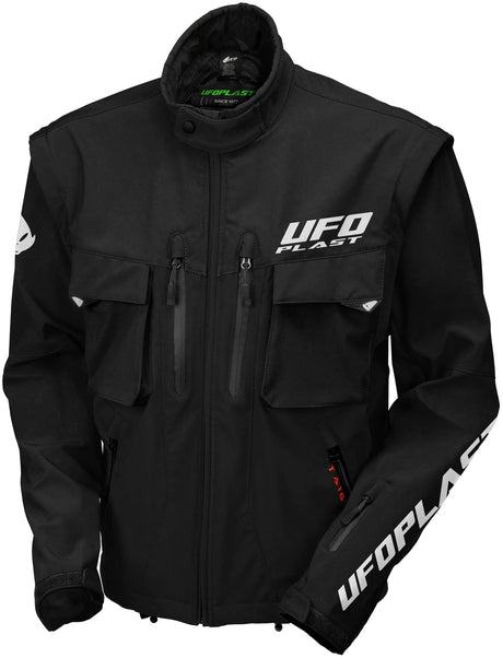 Ufo plast jas taiga enduro jacket ufo black gr. l